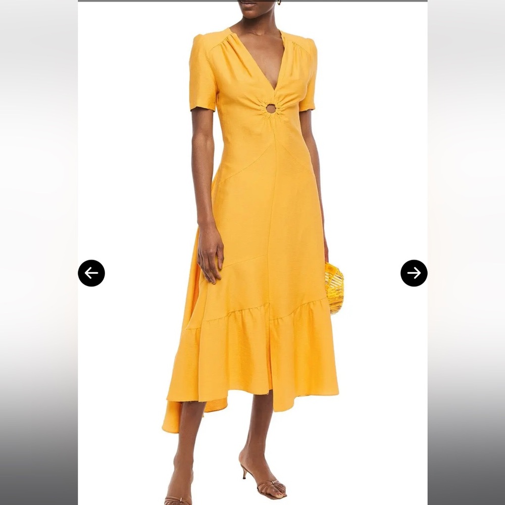NWT Sandro Tamara Twill Dress